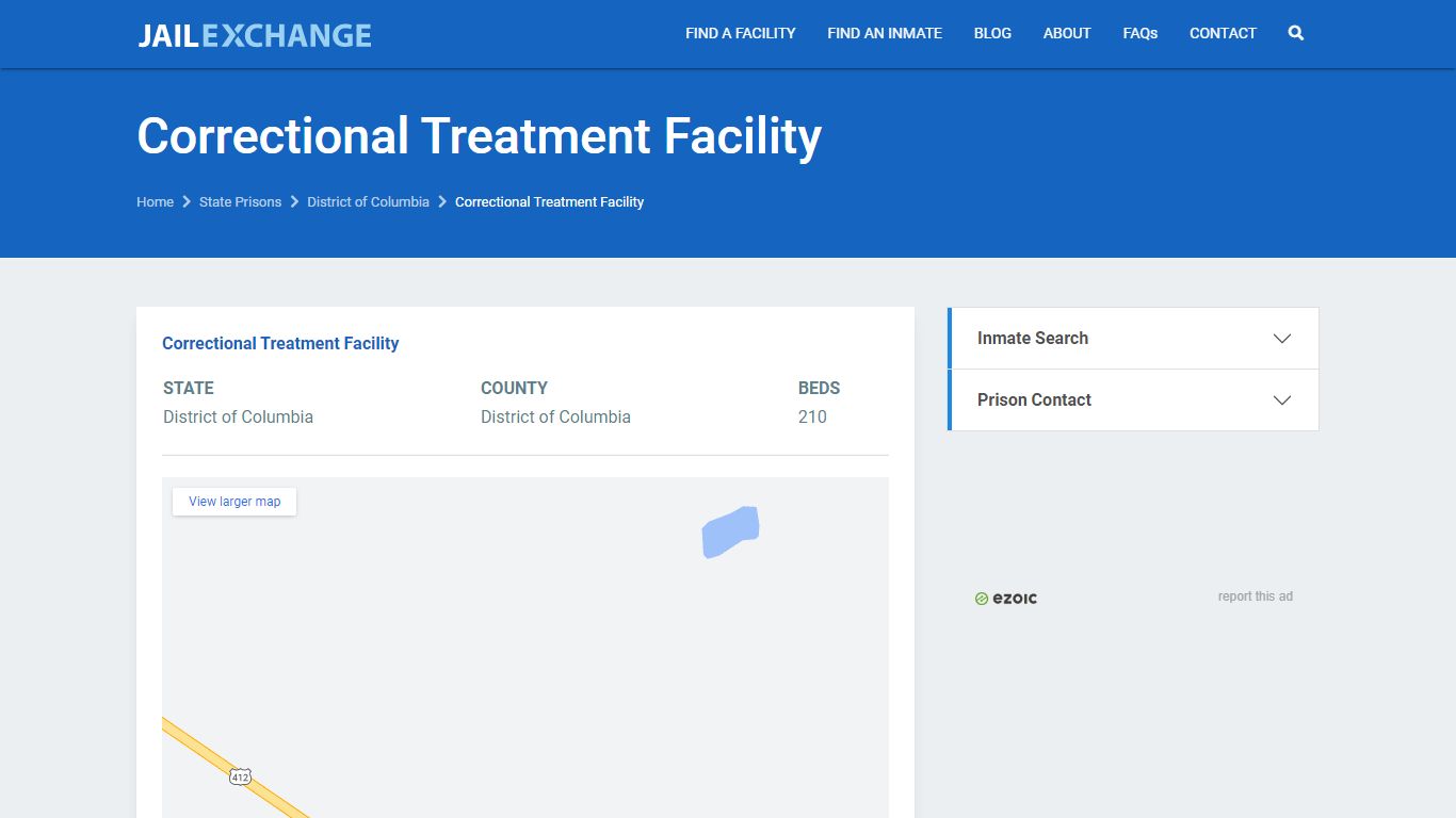 Correctional Treatment Facility Prisoner Search ...